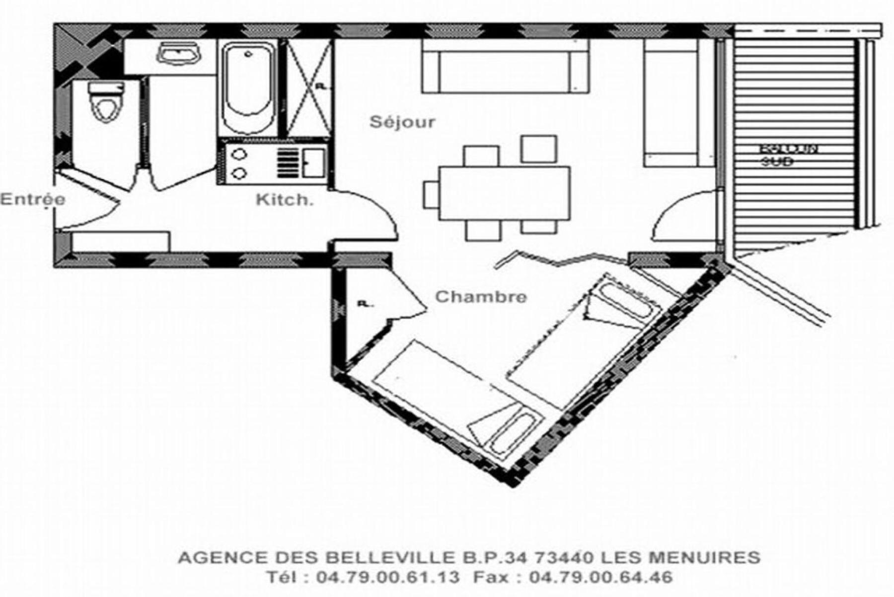 Residence Chaviere - Studio Lumineux - Ski Aux Pieds - Balcon Mae-2224 Saint-Martin-de-Belleville Dış mekan fotoğraf